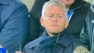 Former Man Utd boss Ole Gunnar Solskjaer spotted at Championship clash days after being sacked by Besiktas