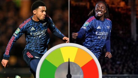 Arsenal player ratings: Nwaneri and Eze provide attacking spark as Merino lacks creativity for Gunners against Port Vale