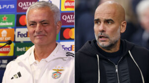 ‘Not Man City?’ – Jose Mourinho coy after he’s grilled over Chelsea’s historic financial charges on return to London