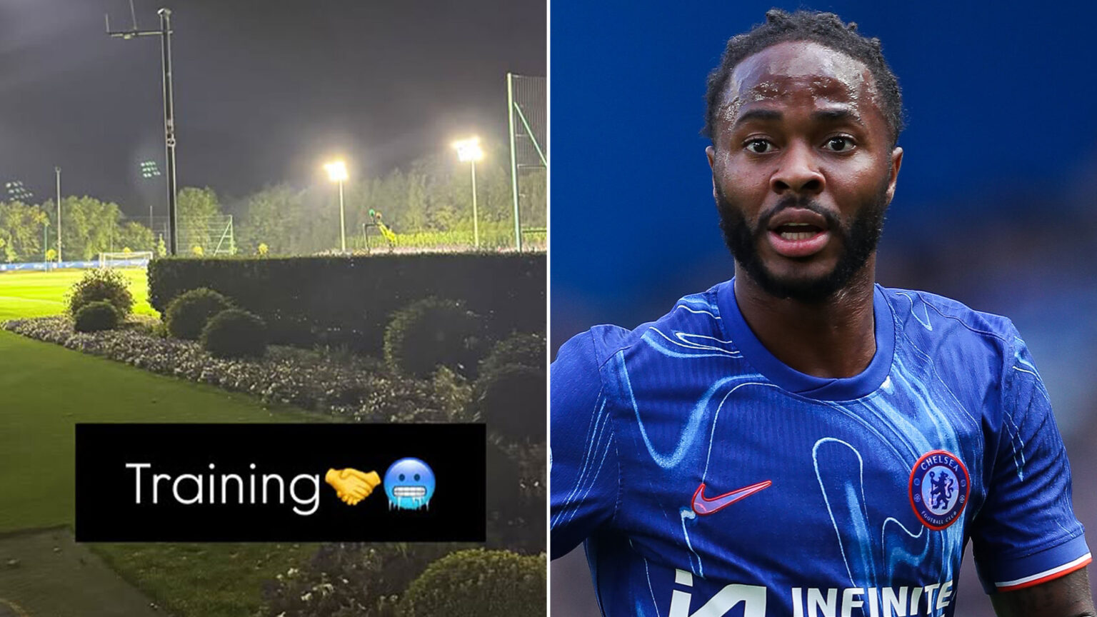 Raheem Sterling forced to train alone at 8PM as £325k-a-week star lays bare brutal reality of Chelsea bomb squad
