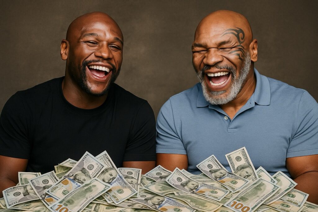 Floyd Mayweather vs. Mike Tyson: How One Lost 0M While the Other Built a Billion