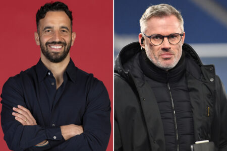 Ruben Amorim would have been sacked by Man Utd if he wasn’t so GOOD LOOKING, claims Jamie Carragher