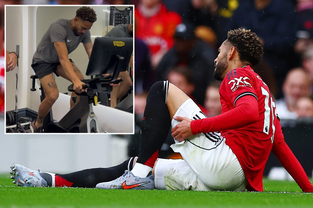 Matheus Cunha gives Man Utd huge injury boost as he posts four-word message alongside training pic ahead of derby v City