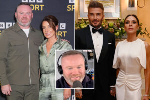 Wayne Rooney blown away by dinner David and Victoria Beckham served him and Coleen at their house
