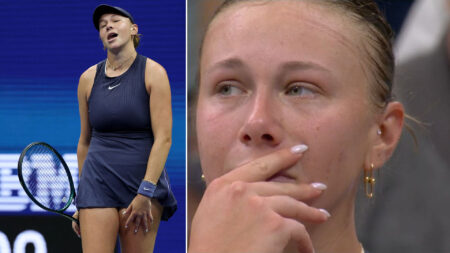 Amanda Anisimova breaks down in tears after yet more major final heartbreak, losing to Aryna Sabalenka in US Open final