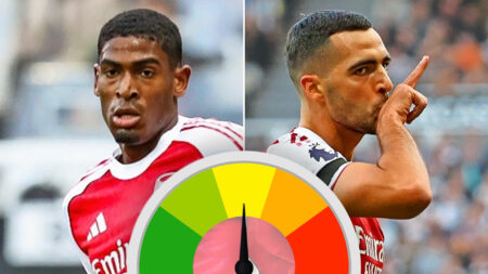 Arsenal player ratings: Rice gets reward for brutal shift as Timber also shines but Mosquera struggles to replace Saliba – The Sun