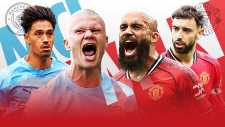 Man City vs Man Utd LIVE SCORE: Hosts to pay tribute to Ricky Hatton ahead of derby following tragic death of City fan