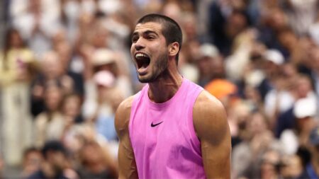 US Open final LIVE RESULTS: Alcaraz BEATS rival Sinner in epic to claim MILLION prize in front of Donald Trump