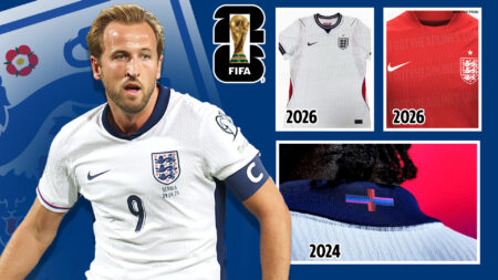 England’s kit for World Cup 2026 LEAKED with FA chiefs choosing safe look after fan fury over woke design for Euro 2024