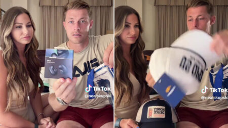 British tennis star reveals incredible US Open gift bag worth hundreds of pounds including Tiffany bracelet and TEQUILA
