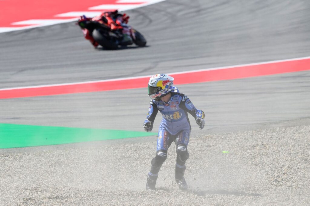 Feeling “unbeatable” led to Catalan GP sprint crash