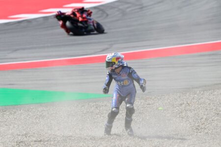 Feeling “unbeatable” led to Catalan GP sprint crash