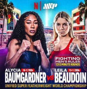 Baumgardner And Beaudoin Will Fight For Equality And The Unified World Title 