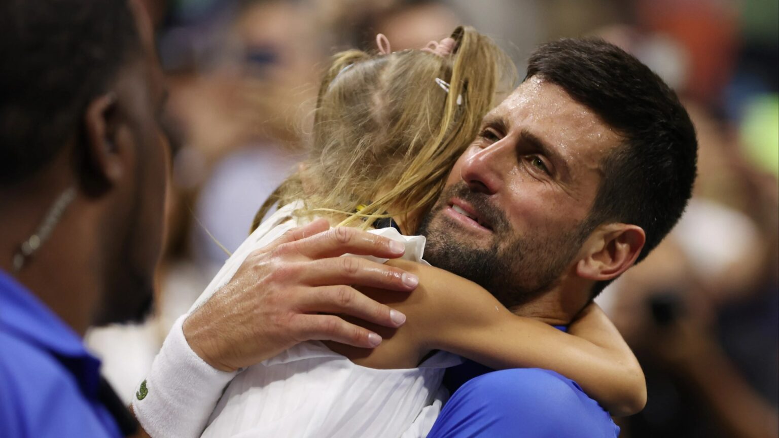 ‘Don’t remind me of that please’ – Novak Djokovic reveals he’s in trouble with his daughter, 7, after US Open win