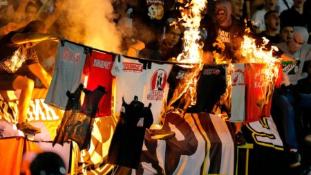 I’ve seen footie hooliganism across the globe but England’s World Cup clash in Serbia scares me more than anything