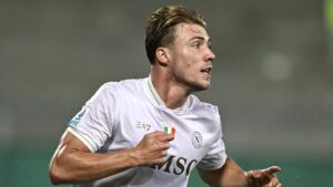 Man Utd fans accept they are ‘cursed’ after Old Trafford flop Rasmus Hojlund scores just 14 minutes into Napoli debut