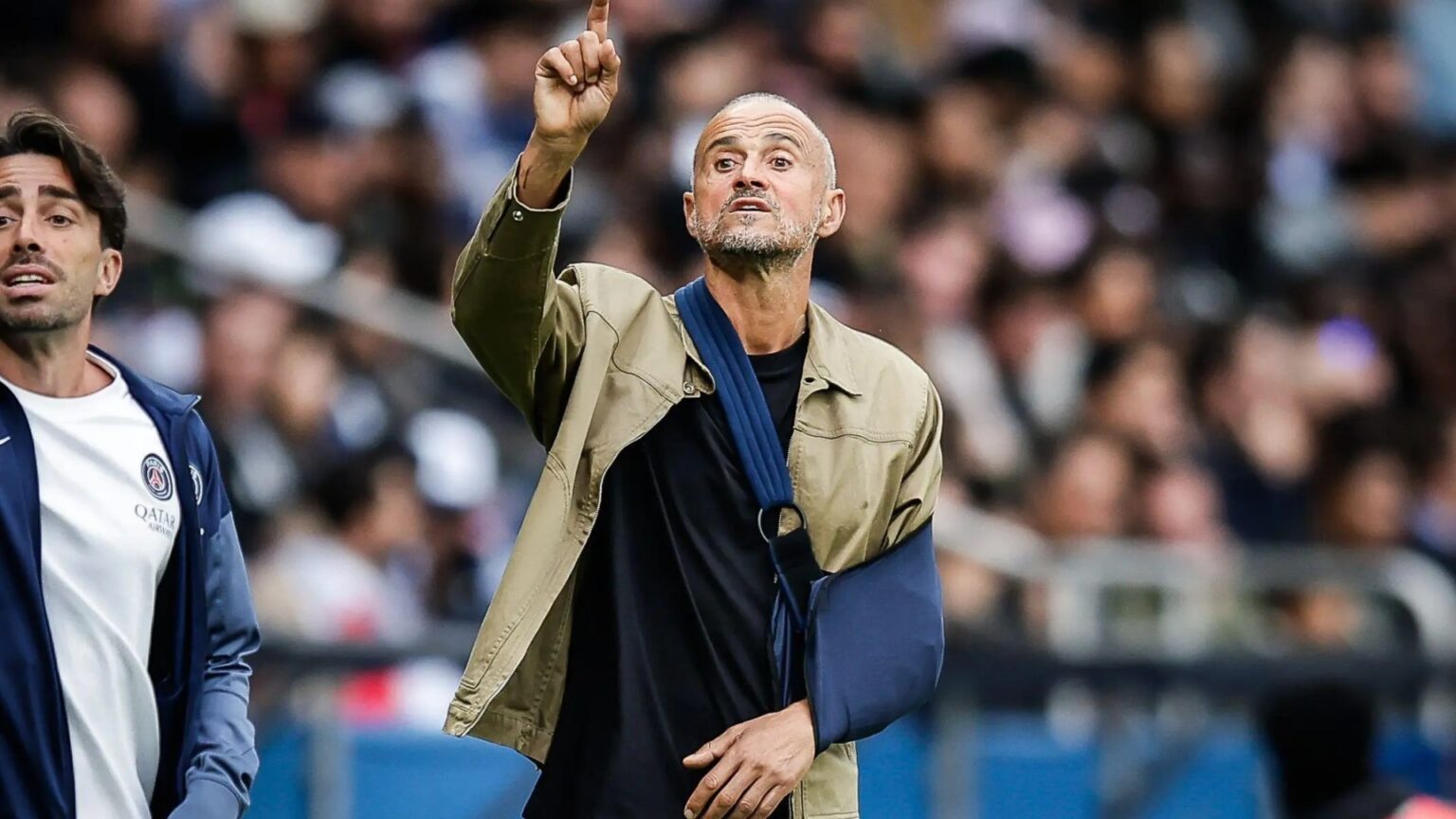‘I always see rugby coaches do this’ – PSG boss Luis Enrique adopts tactic from different sport in game v Lens