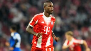 Is Nicolas Jackson allowed to play for Bayern Munich vs Chelsea?