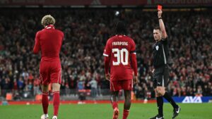 Liverpool 2 Southampton 1: Hugo Ekitike scores winner then is sent off for celebration after Alexander Isak’s first goal