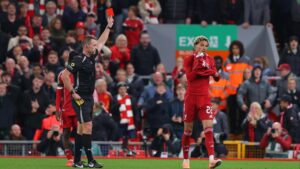 Will Hugo Ekitike be suspended for Liverpool against Crystal Palace in the Premier League?
