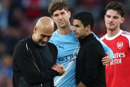 ‘It never happened in 17 years of Pep Guardiola’ – Mikel Arteta stunned after watching back Arsenal’s draw with Man City
