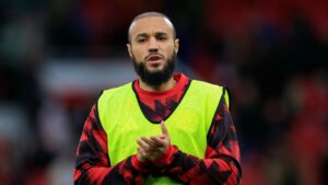 Noussair Mazraoui absent from Man Utd training amid fitness concern as shock replacement, 21, is drafted in