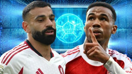 Gabriel’s 96th-minute winner swings Premier League title in Arsenal’s favour says supercomputer after Liverpool loss
