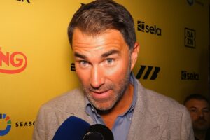 Eddie Hearn Says Crawford Needs Jaron Ennis to Keep His Career Rolling in the Cash