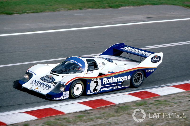 Pictured here in 1983, Bellof won the 1984 World Sportscar title with Porsche