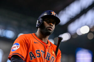 Astros All-Star Yordan Álvarez sprains ankle while slipping on home plate during critical juncture of AL West race