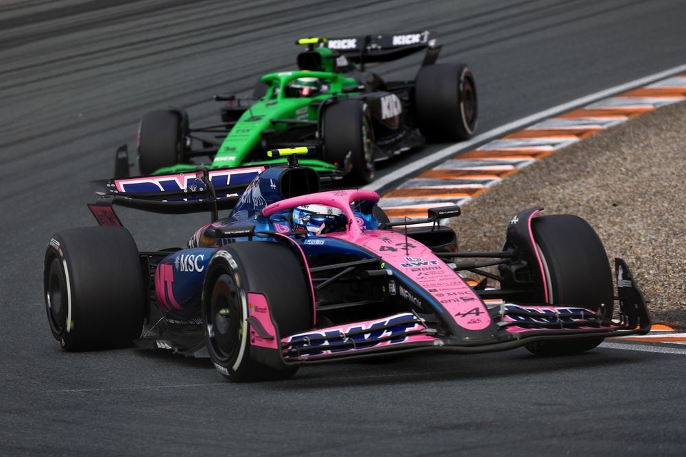 Both Sauber and Alpine added brake duct winglets to the party at the Dutch GP to chase marginal gains