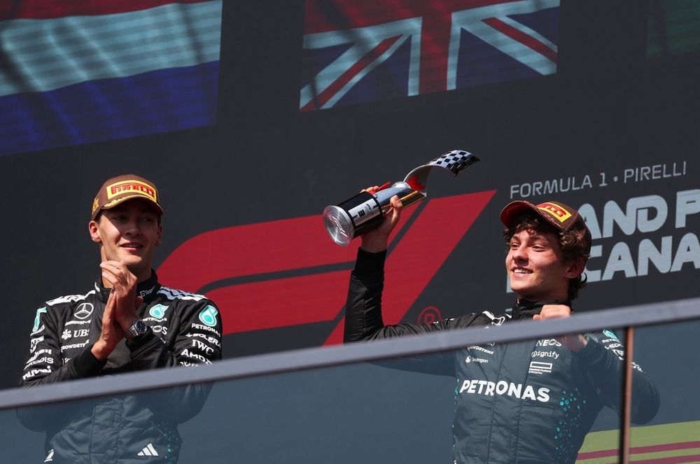 Amid a tougher spell of races, Antonelli took a maiden podium in Canada