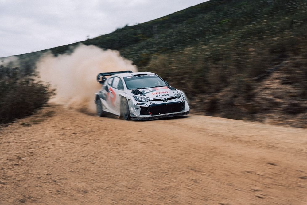 Rovanpera has been struggling to extract the maximum from his Toyota