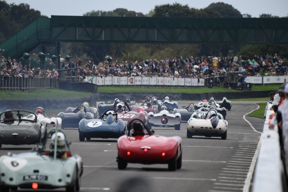 Start action for the Madgwick Cup