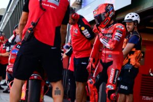 Life inside the Ducati garage at the Misano MotoGP sprint
