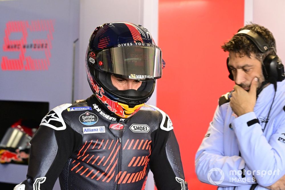 Marc Marquez, Gresini Racing, Frankie Carchedi, Gresini Racing crew chief
