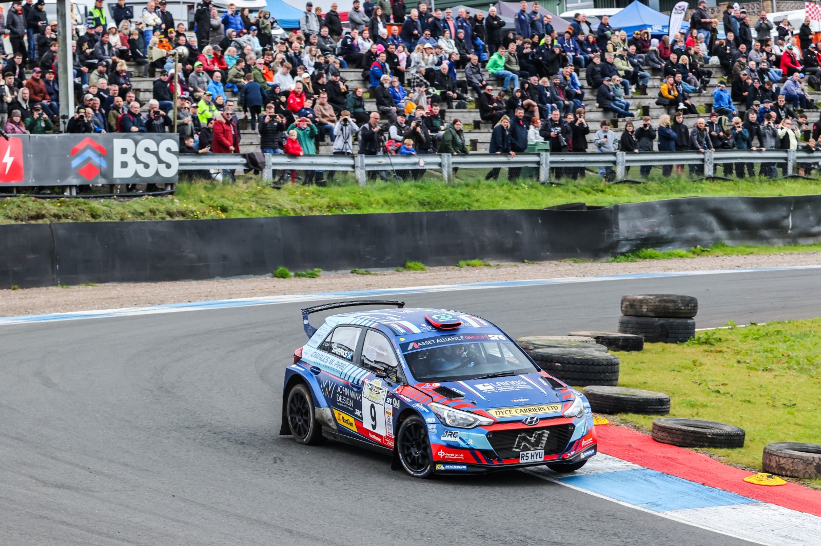 Triple BRC champion Edwards was a late entry in original Hyundai i20 R5
