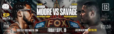 Boxing Results: Brandon Moore Thoroughly Outboxes DeAndre Savage