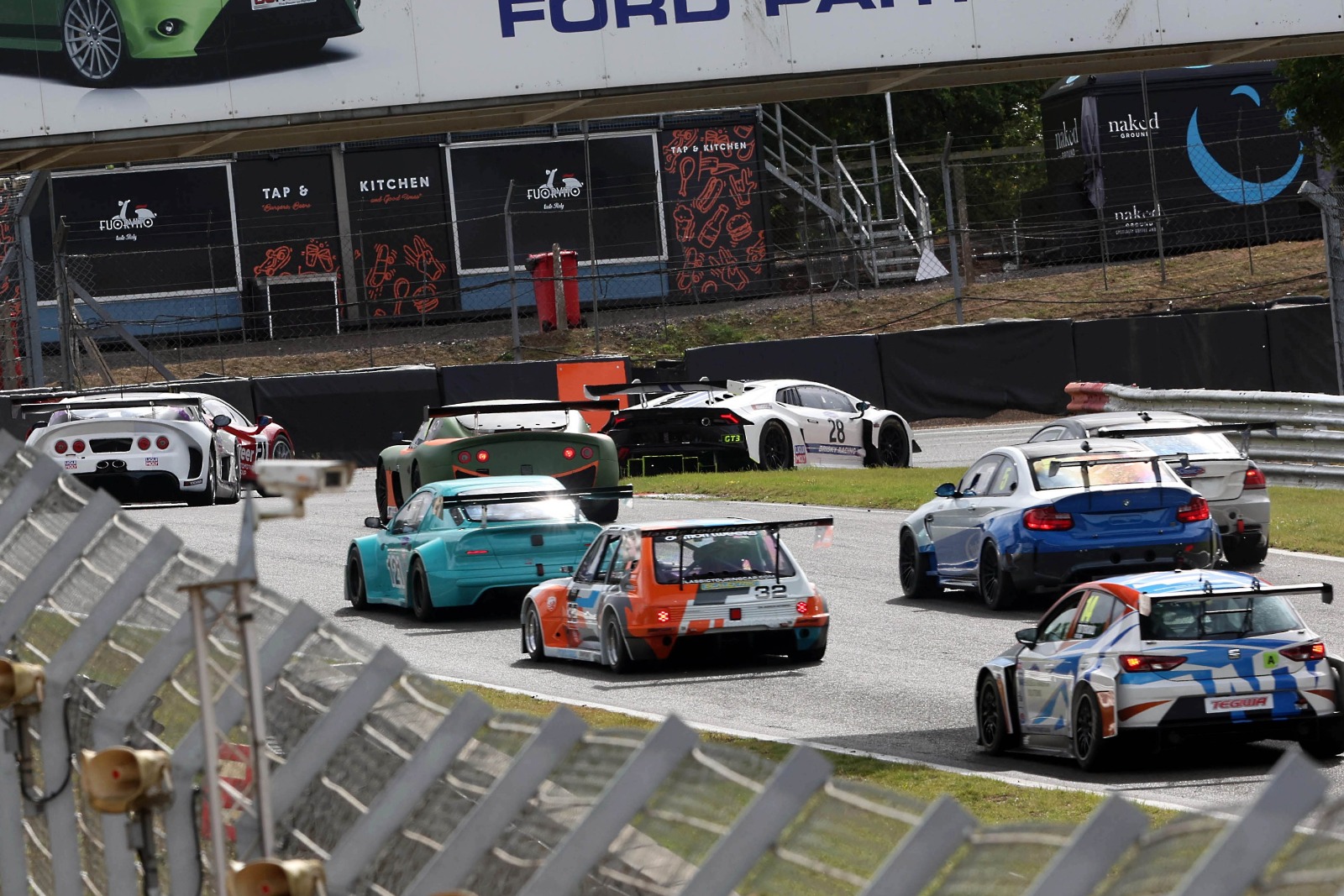 Wheeler's Lambo heads the Slicks Series field, while his son joined him on the podium