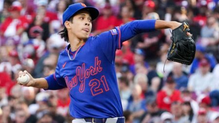 Mets' Jonah Tong bit by rare homers bug in first MLB test from Reds: 'They're good hitters'
