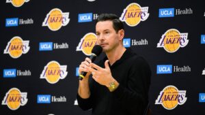 After one season, Lakers give coach J.J. Redick a contract extension