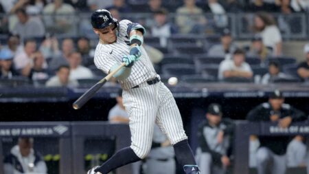 Aaron Judge ties MLB record by hitting 50 homers for 4th time, matching Ruth, McGwire and Sosa