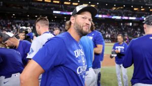 Clayton Kershaw and Dodgers celebrate 12th NL West title in last 13 seasons