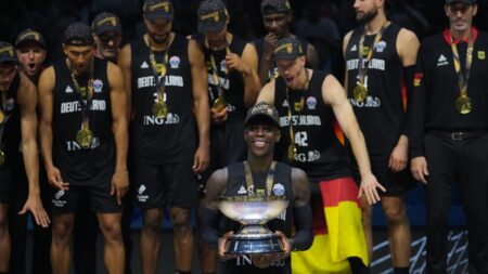 MVP Dennis Schroder takes over late, lifts Germany past Turkiye to EuroBasket title