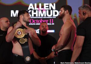 Tonight’s Live Results: Allen vs. Makhmudov – From Sheffield