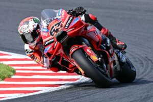 Bagnaia admits tech throwbacks but won’t confirm Ducati GP24 rumours