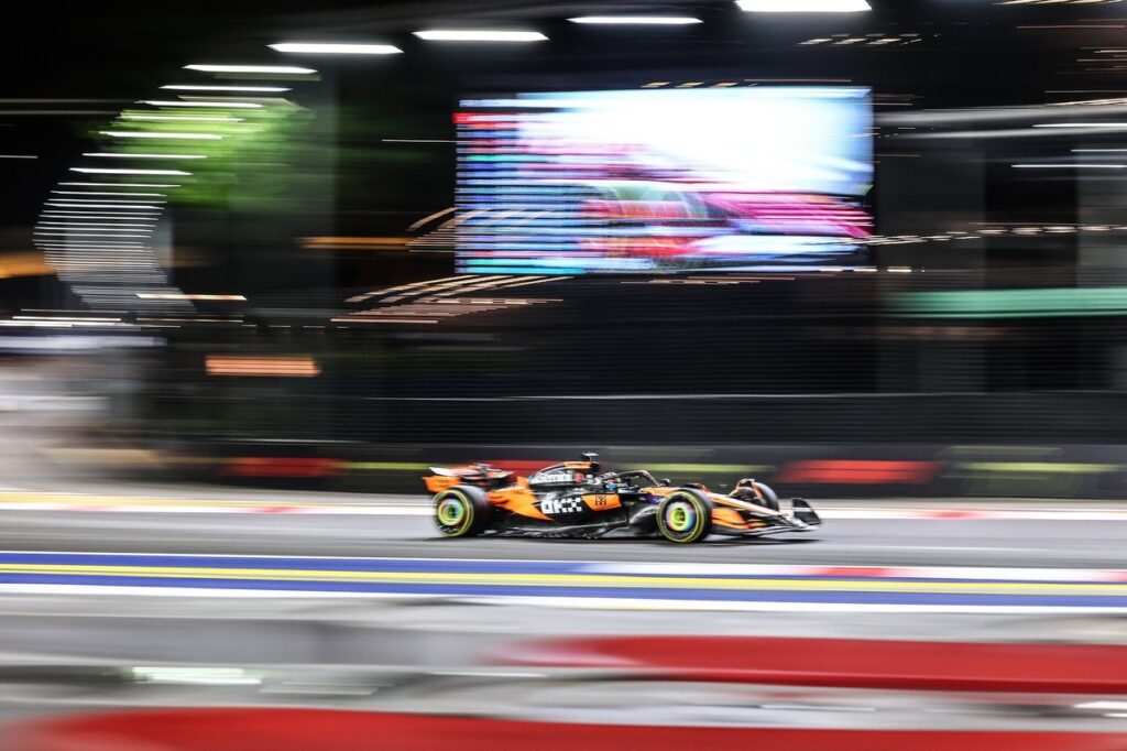 Piastri tops FP2, Leclerc clashes with Norris in pitlane