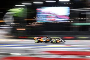 Piastri tops FP2, Leclerc clashes with Norris in pitlane