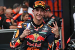 KTM Ajo’s Rueda crowned 2025 Moto3 champion with Indonesia win