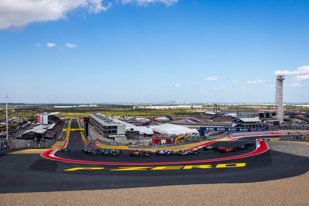 F1 US GP sprint race and qualifying